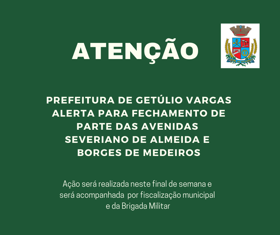 Avenidas fechadas