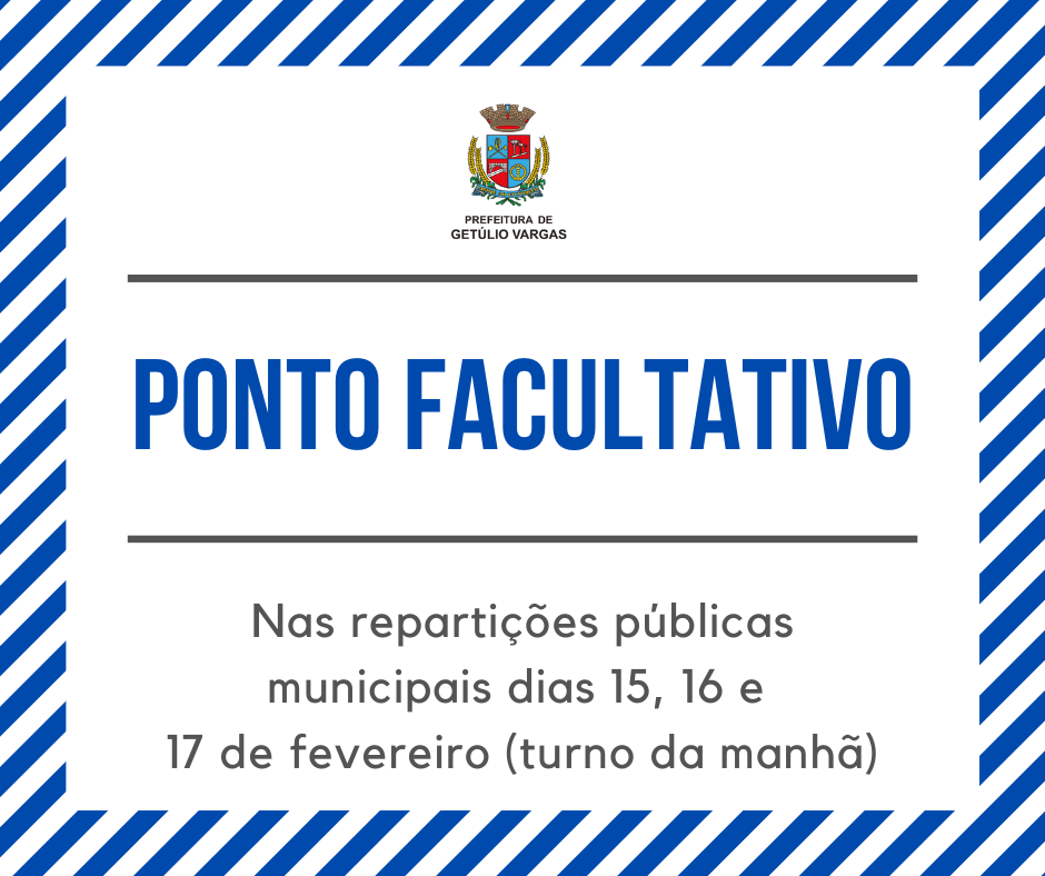 PONTO FACULTATIVO
