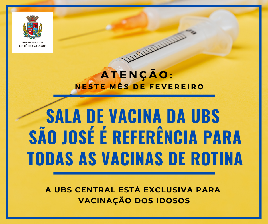 Sala de Vacinação UBS São José