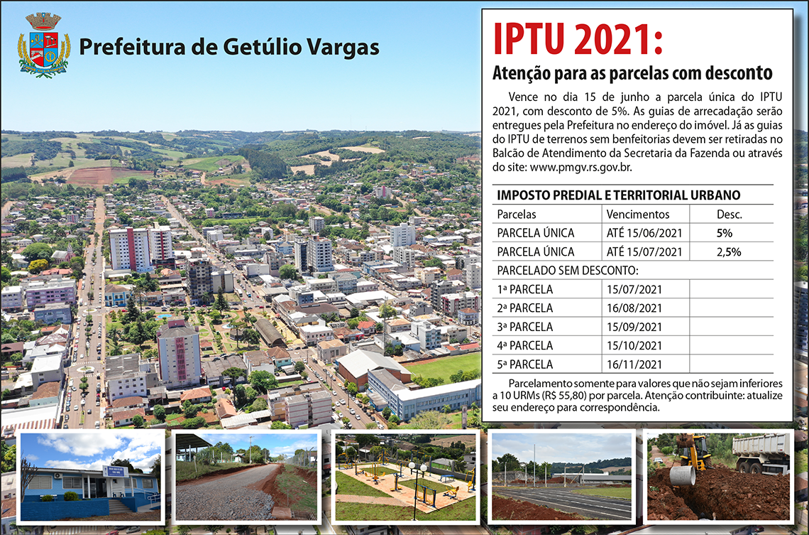 Informativo IPTU 2021