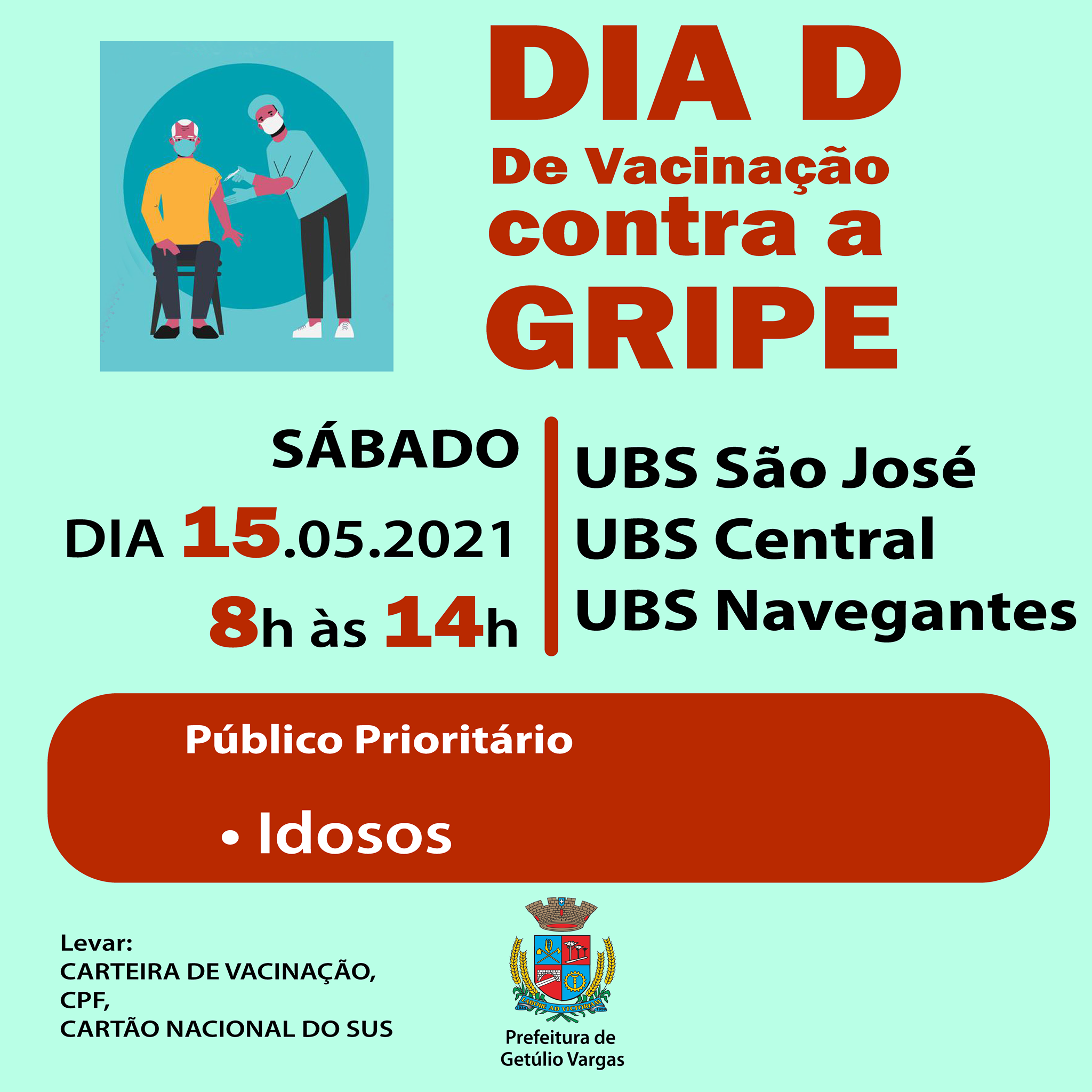 Dia D vacina idoso