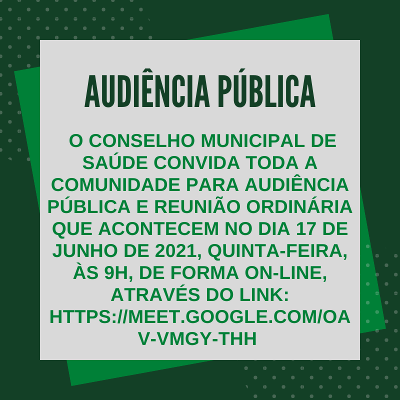 Audiência Pública