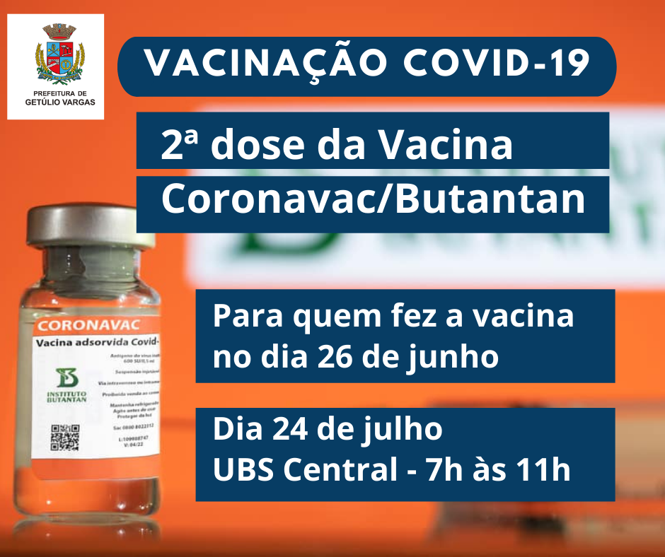 2ª Dose Butantan 24.08