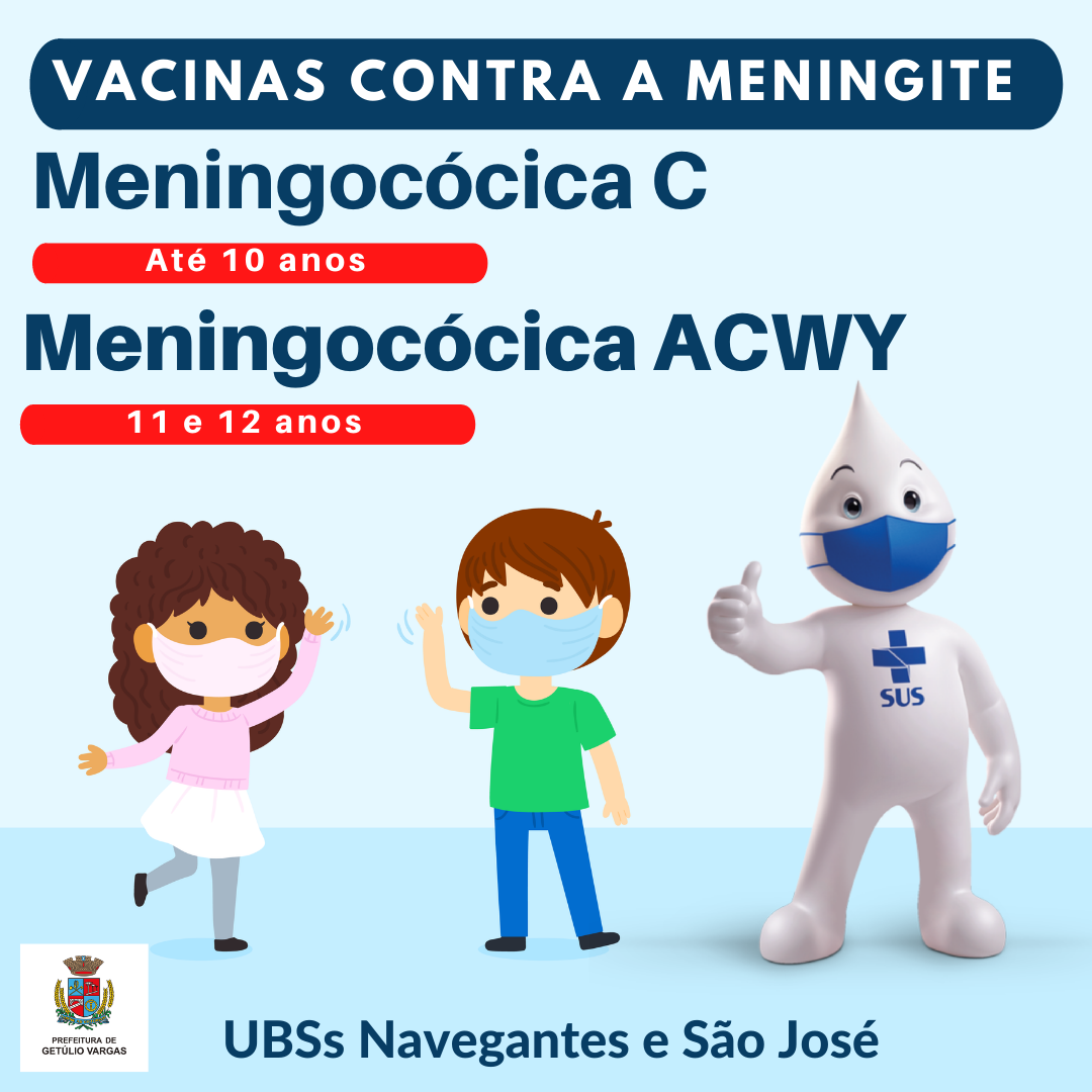 VACINAS CONTRA A MENINGITE