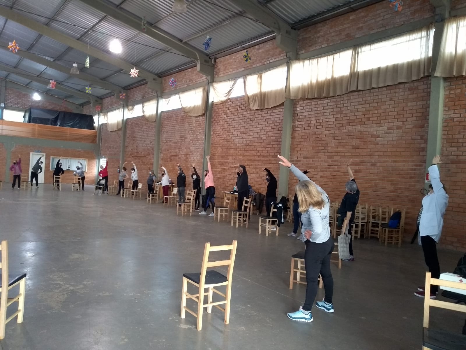 Iniciam atividades presenciais com o Grupo Qualidade de Vida (2)