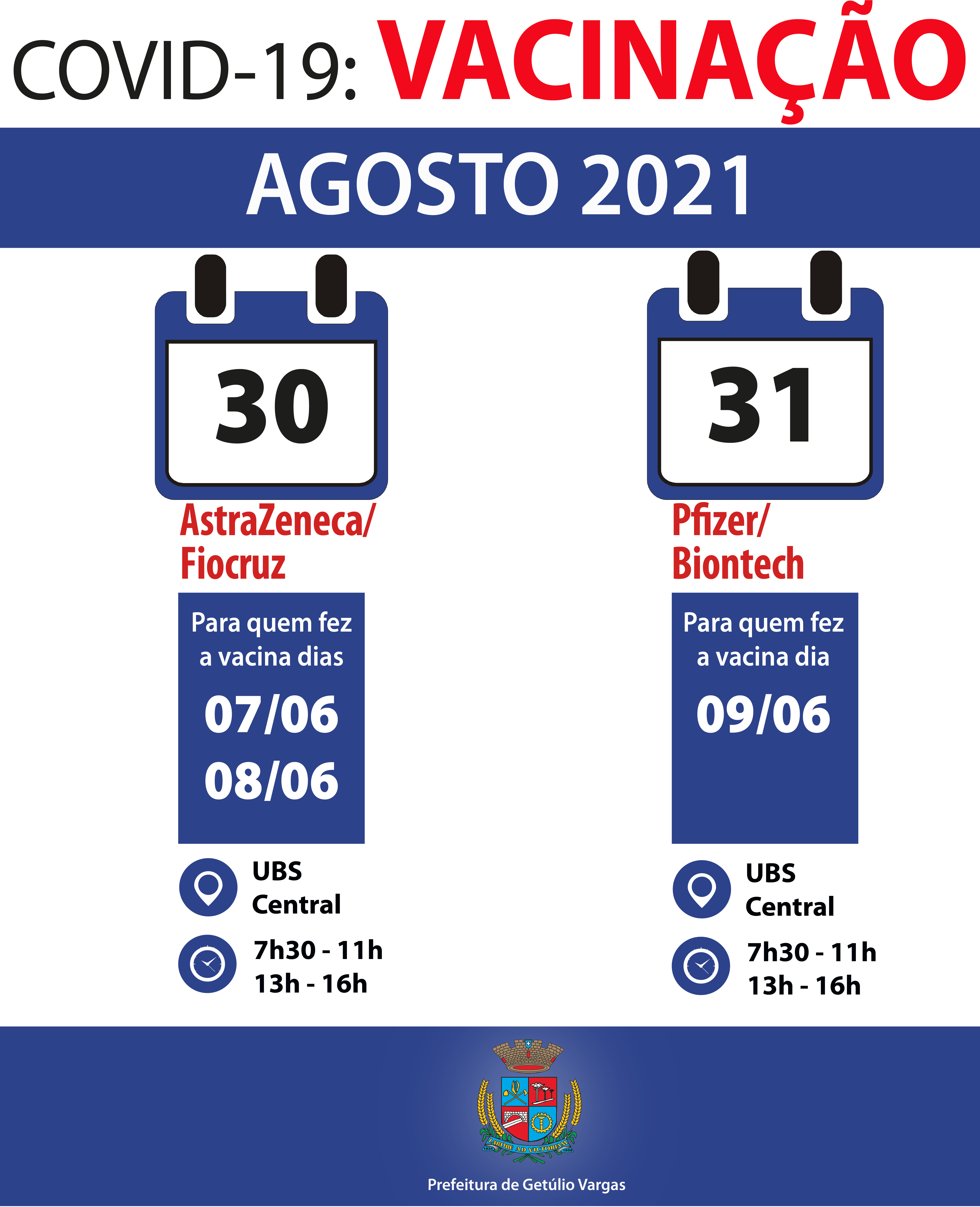 VAcinas 30 e 31.08