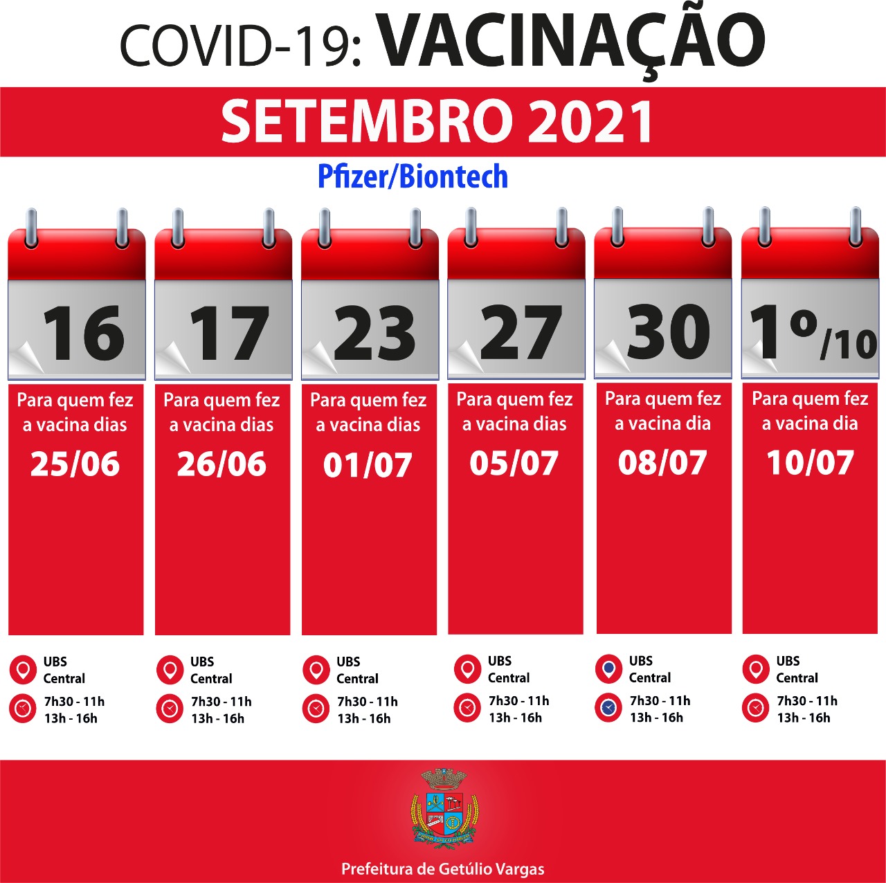 Pfizer setembro