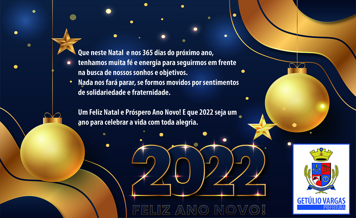 Mensagem de Natal e Ano Novo Prefeitura