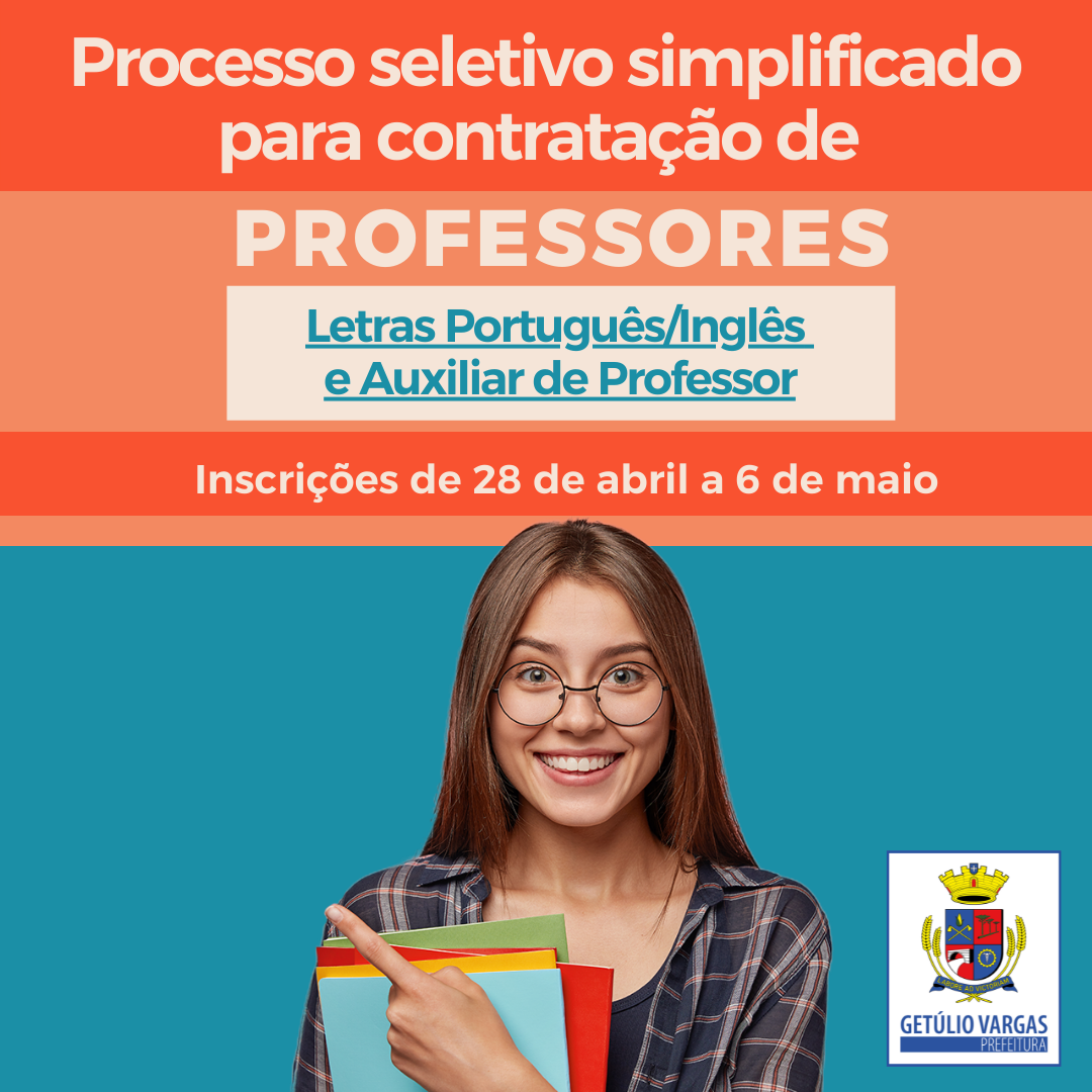Processo seletivo professores