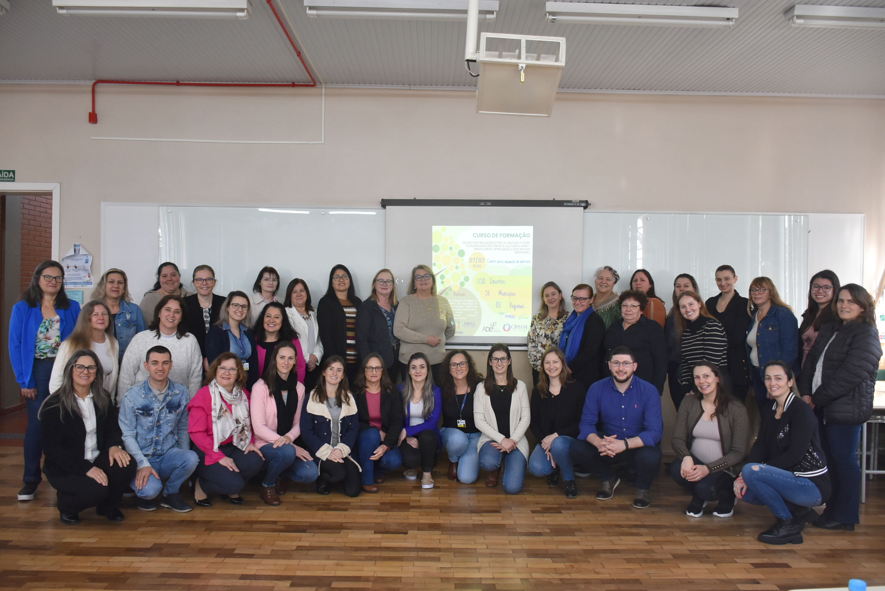 Participantes da formação continuada