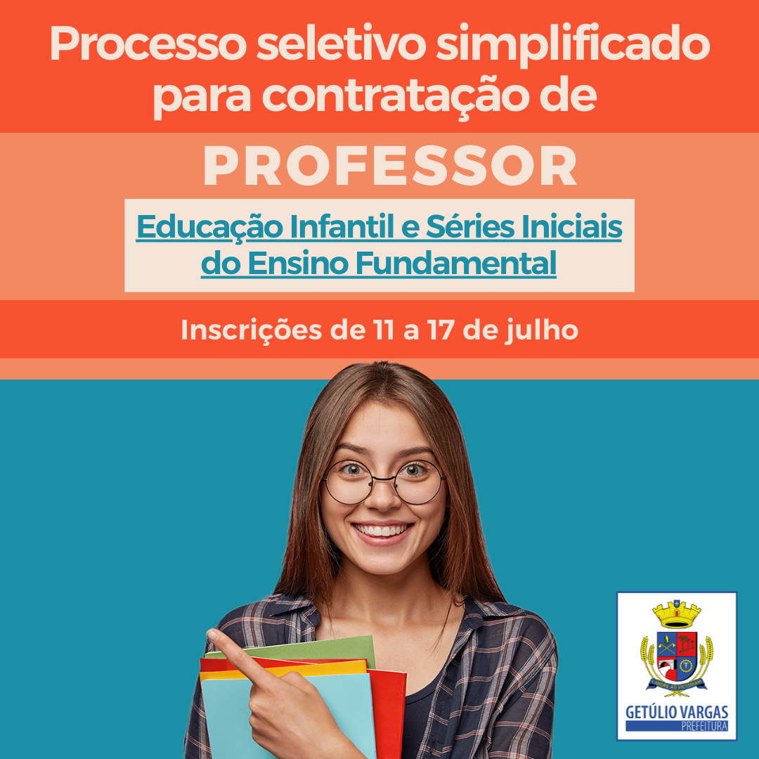 Processo seletivo 11 a 17 de julho