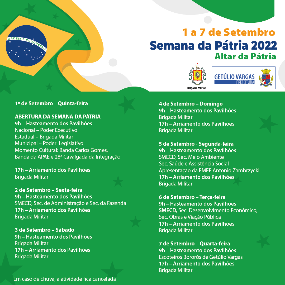 Semana da Pátria 2022