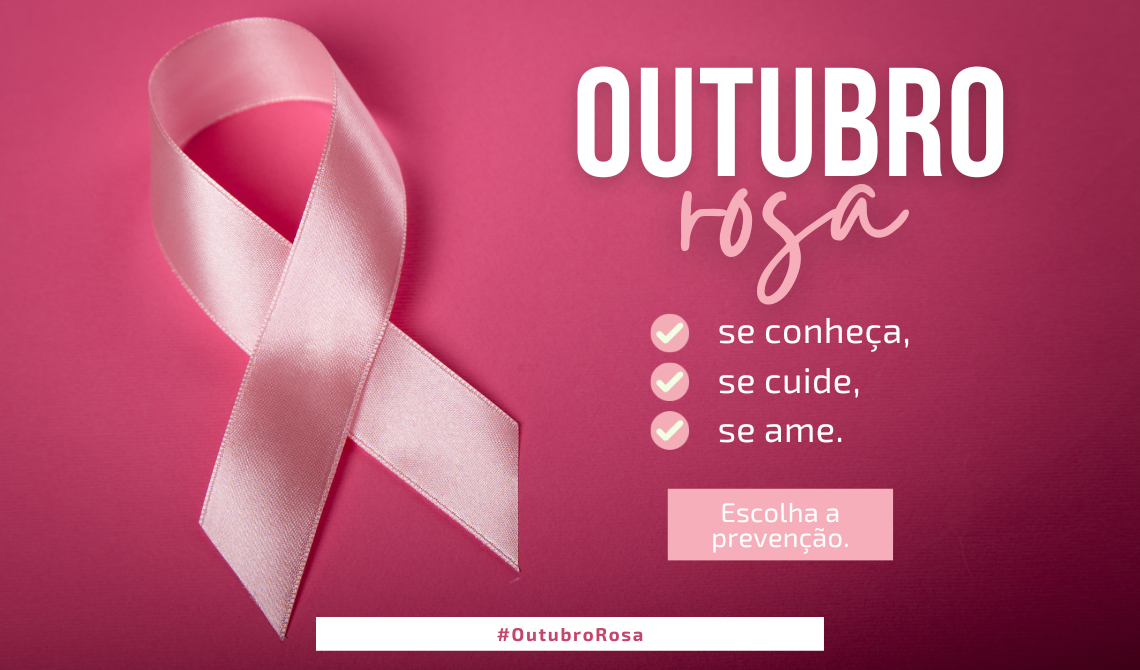 Banner Post sobre outubro rosa, (1140 × 670 px)