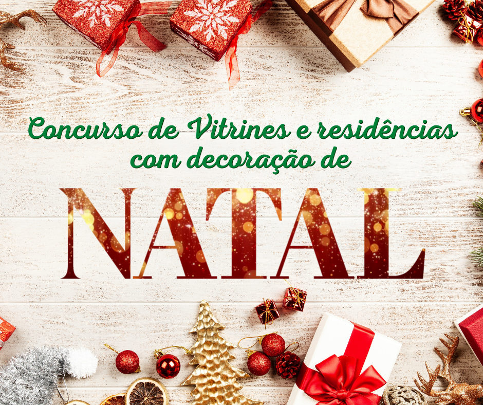 Concurso de Vitrines e residências decoradas