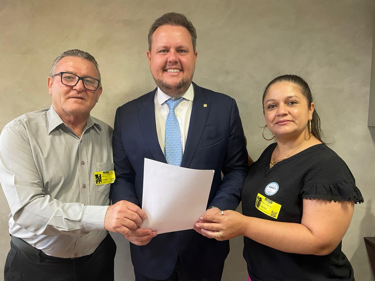 Com deputado Covatti Filho