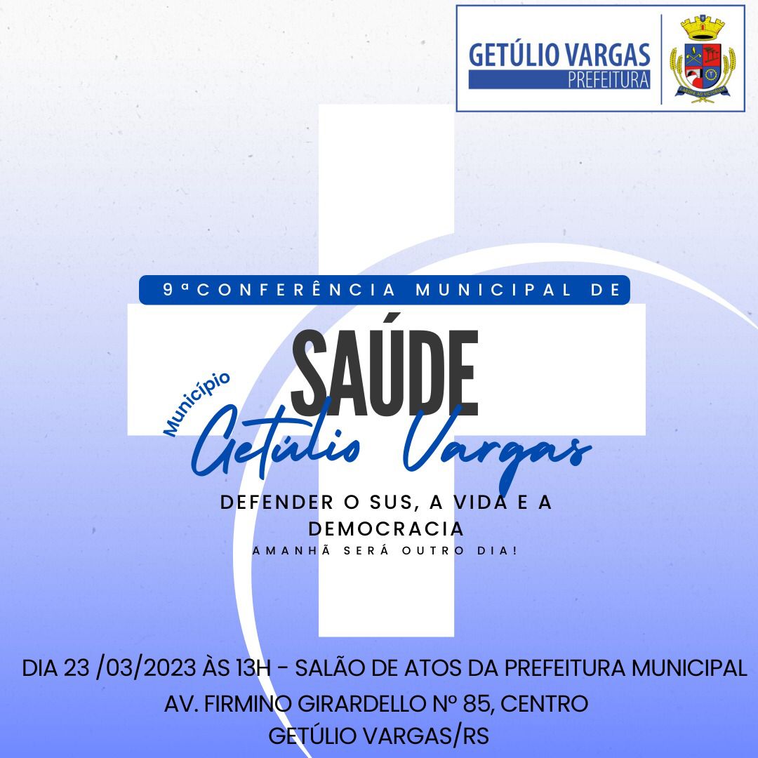 Convite Conferência Municipal de Saúde