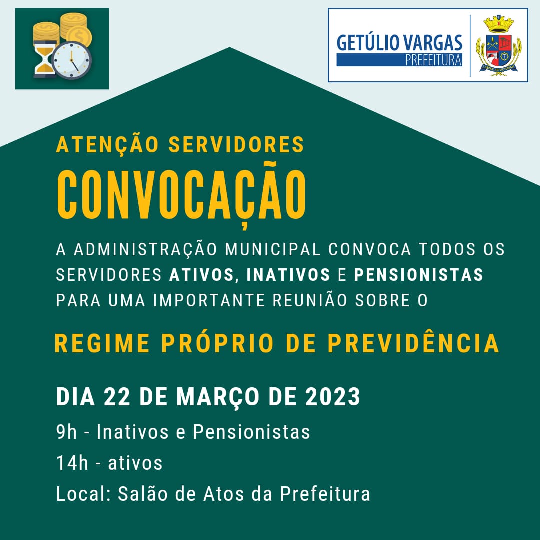 Convocação servidores