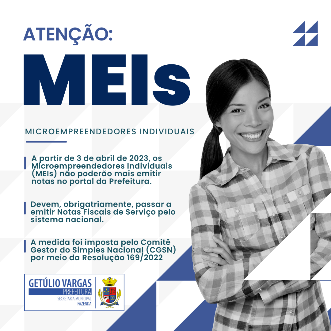 MEI Contabilidade Post Feed Para Instagram Azul Verde e Branco