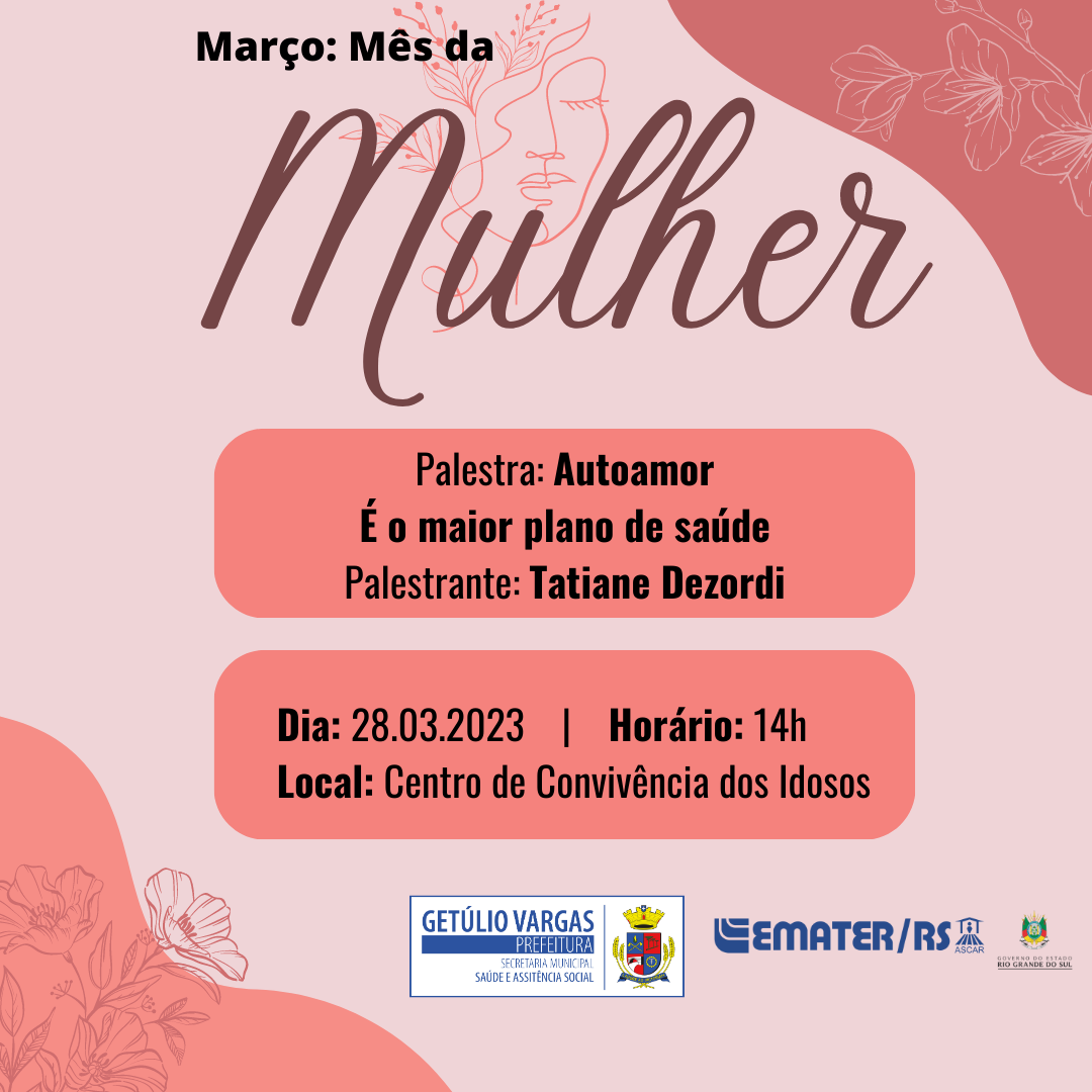 Palestra Mês da Mulher