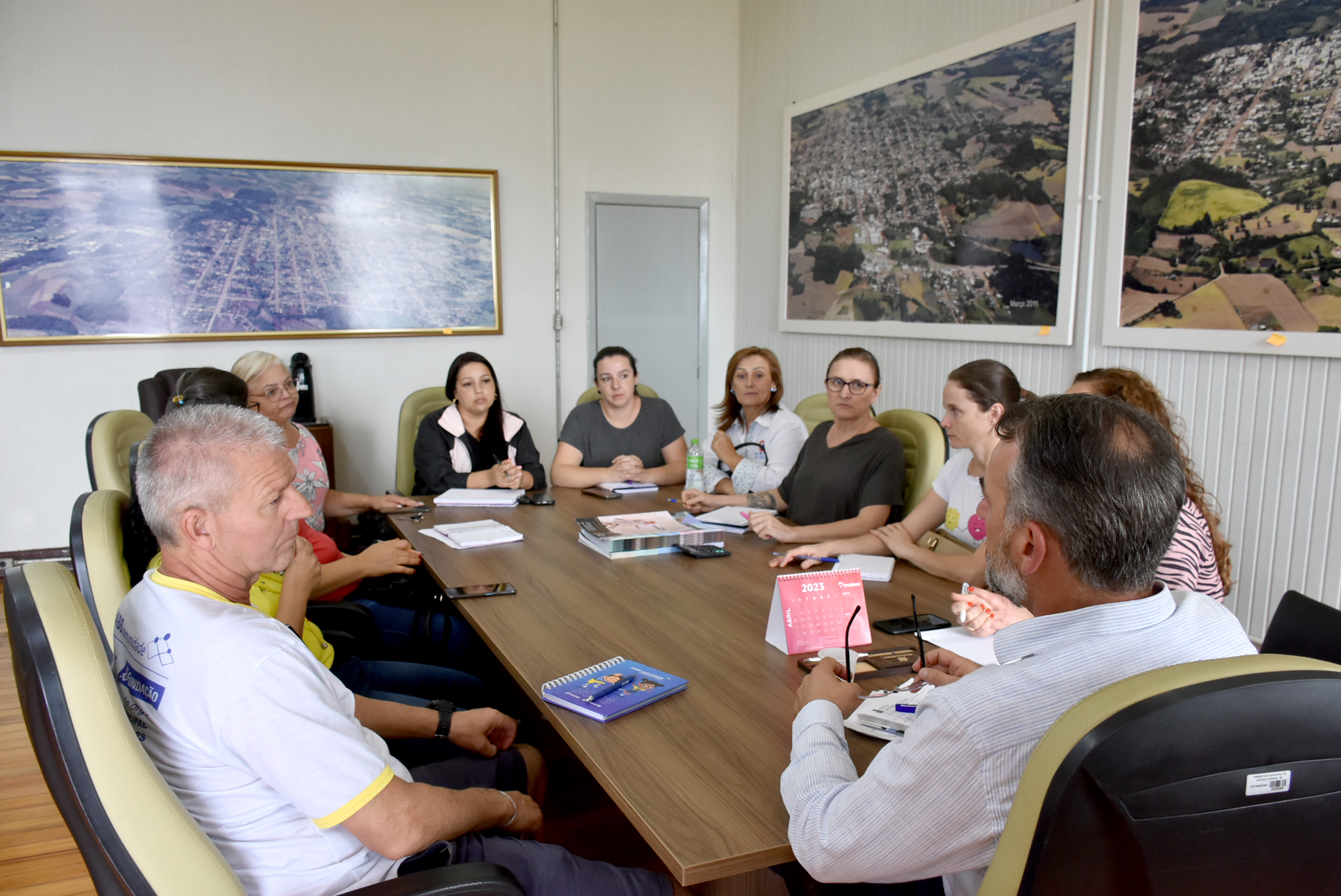 Reunião com os gestores das escolas municipais (1)