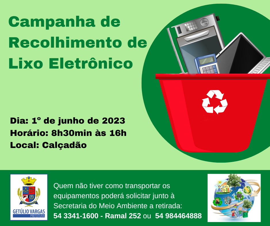 Campanha de Recolhimento de Lixo Eletrônico