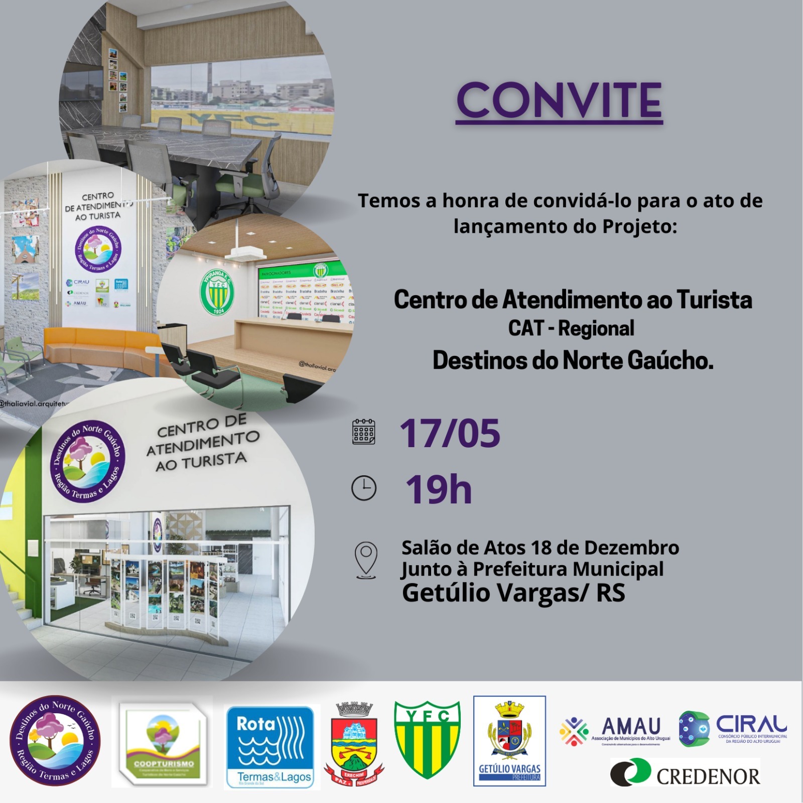 Convite Lançamento do CAT