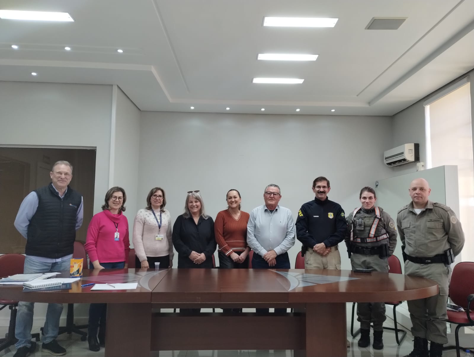 Comissão Julgadora do Cocurso de Frases do Trânsito