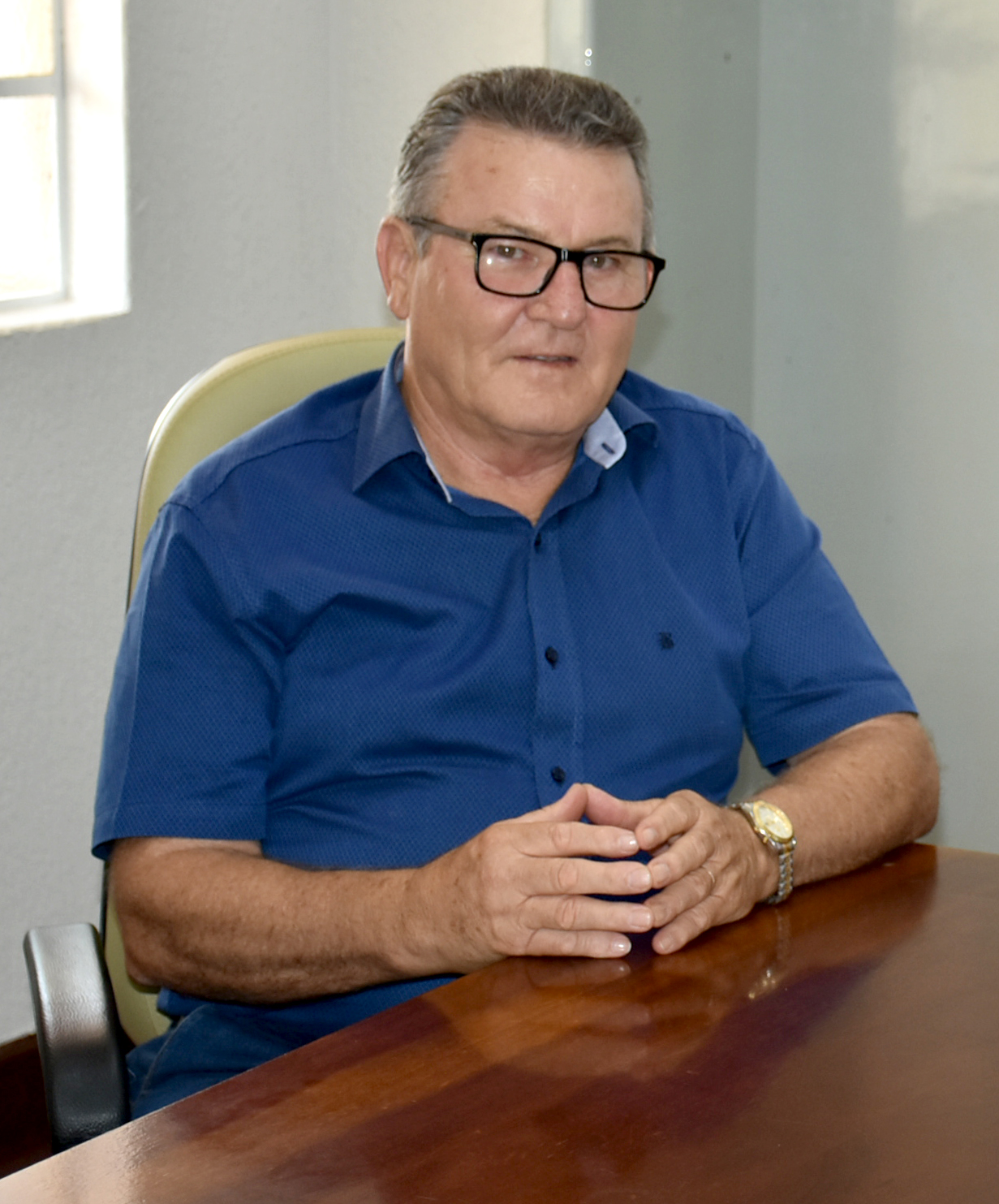 Vice-prefeito Elgido Pasa assume o comando da Prefeitura