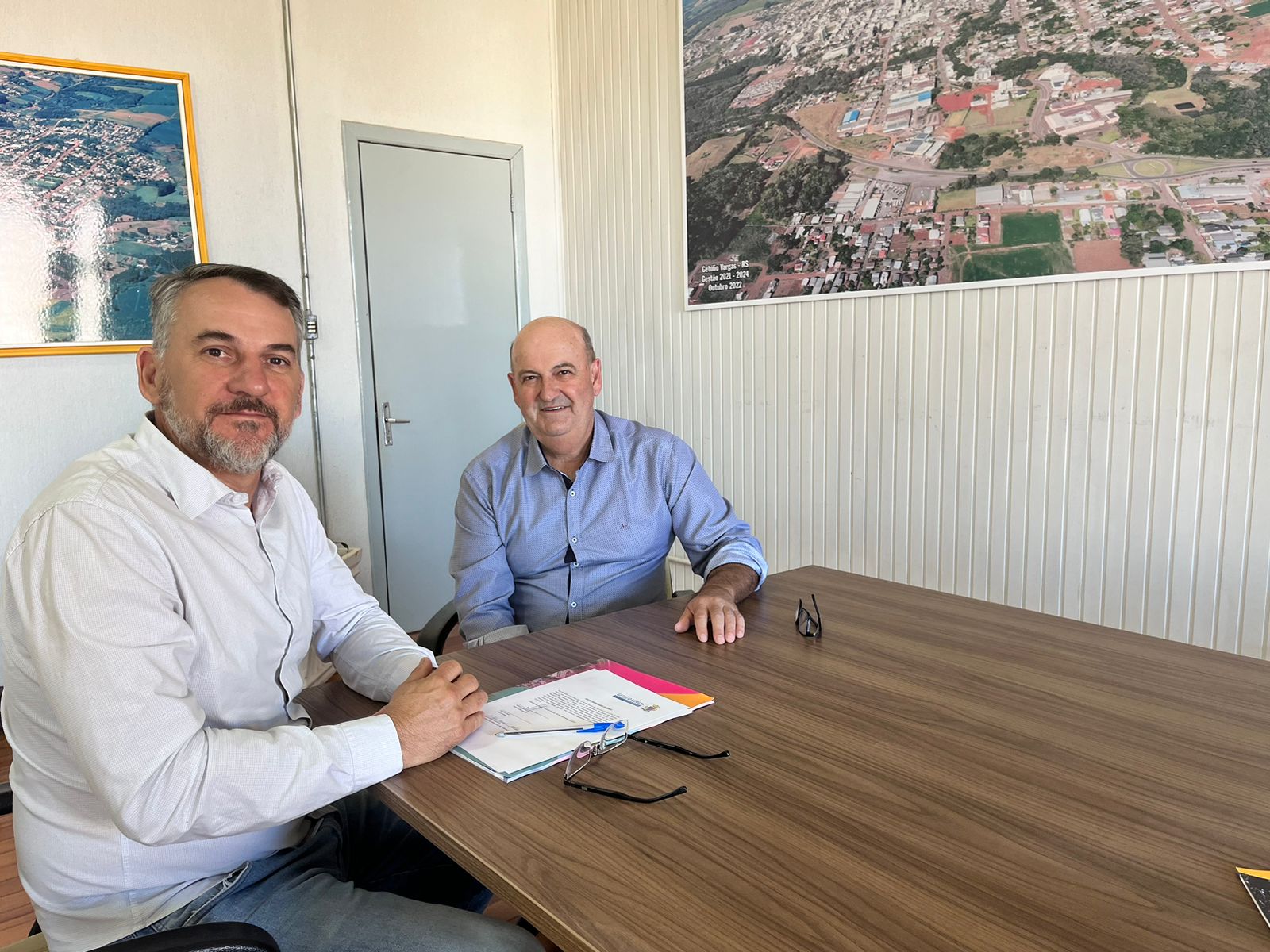 Prefeito Mauricio Soligo reassume a Prefeitura