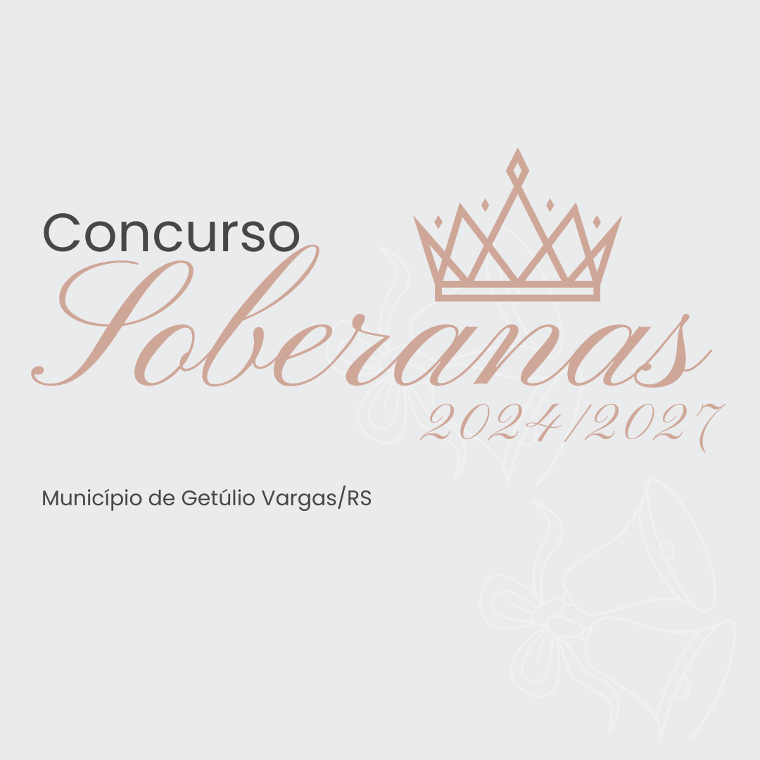 Card Concurso de Escolha das Soberanas