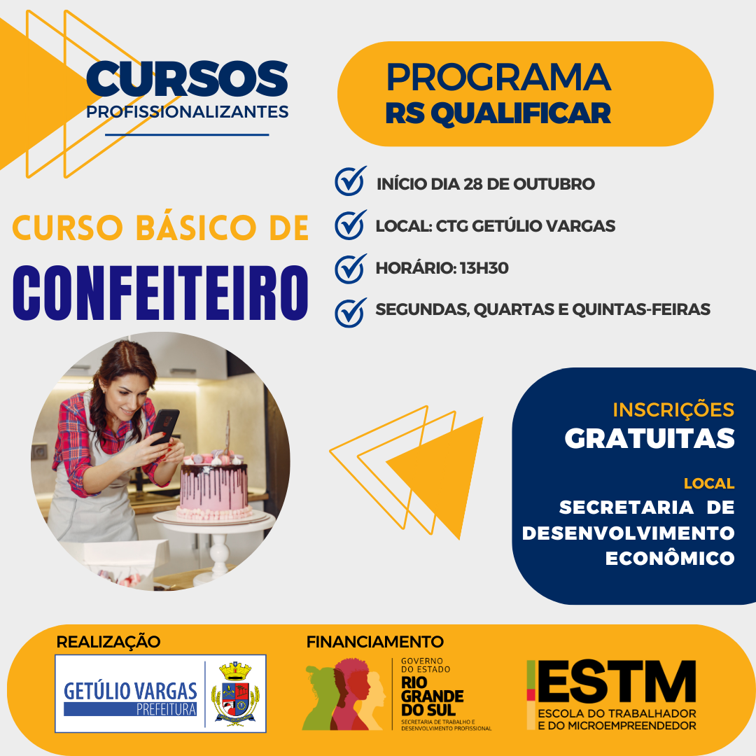 Curso de Confeiteiro