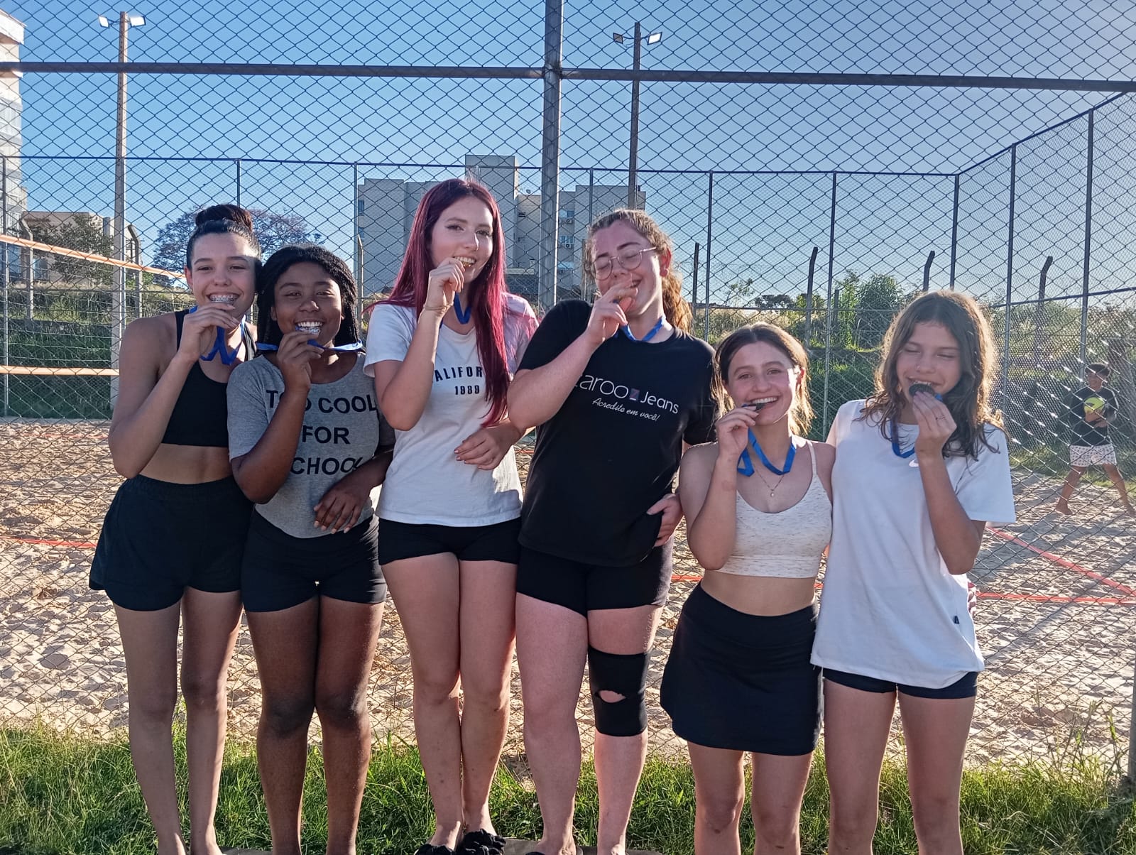MISTO B 1º lugar_ Valentina e Pietra 2º lugar_ Gisele e Gabrielly 3º lugar_ Lauren e Maria