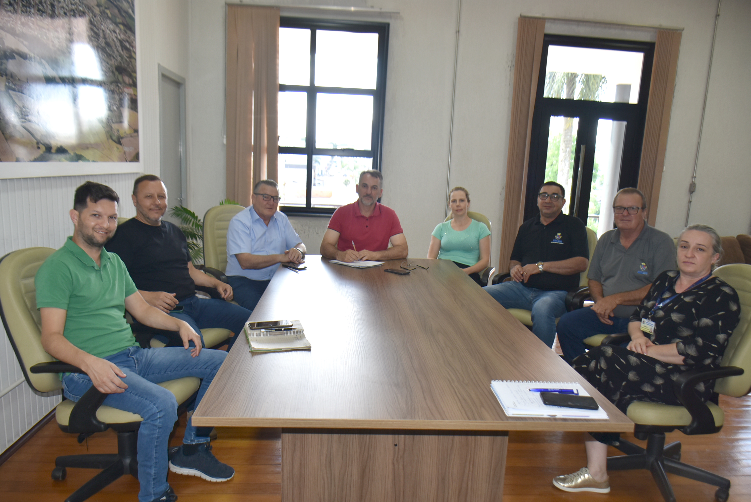 Transmissão de cargo foi napresença dos secretários municipais