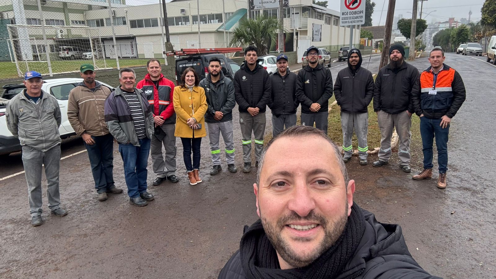 Equipe que está desenvolvendo o trabalho