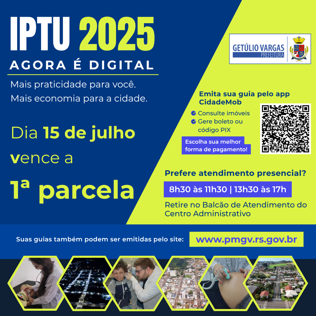 IPTU - 1ª parcela