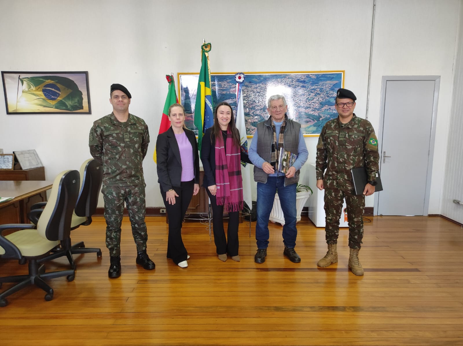 Prefeito assumiu a presidência da Junta do Serviço Militar de Getúlio Vargas