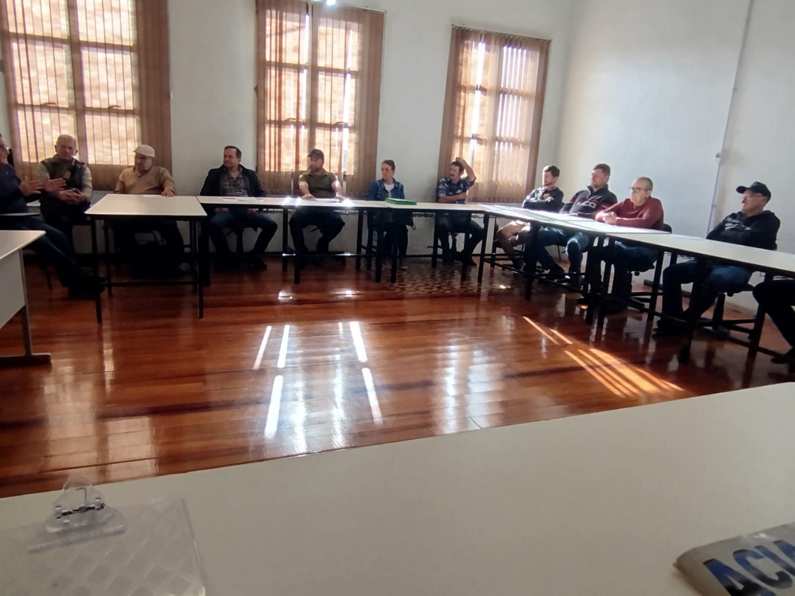 Reuião com representantes das comunidades onde têm poços artesianos no interior (1)