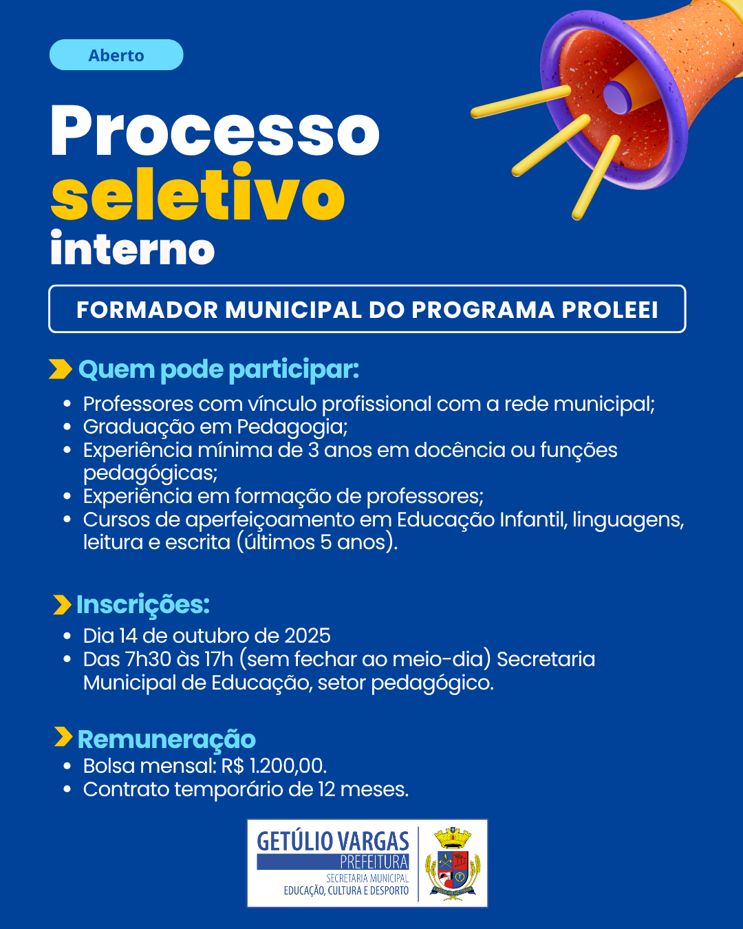 Processo Seletivo ProLEEI