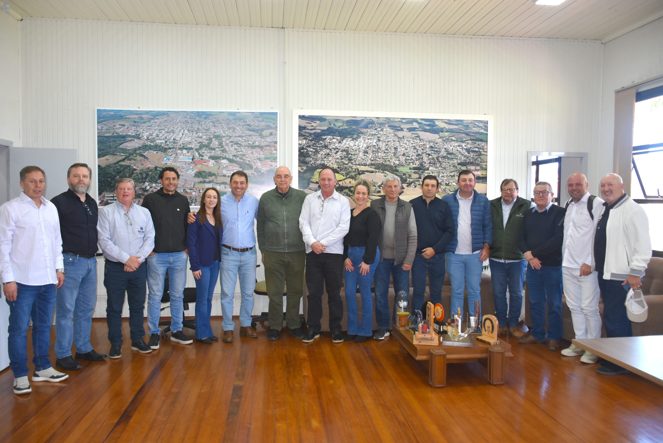 Visita dos deputados