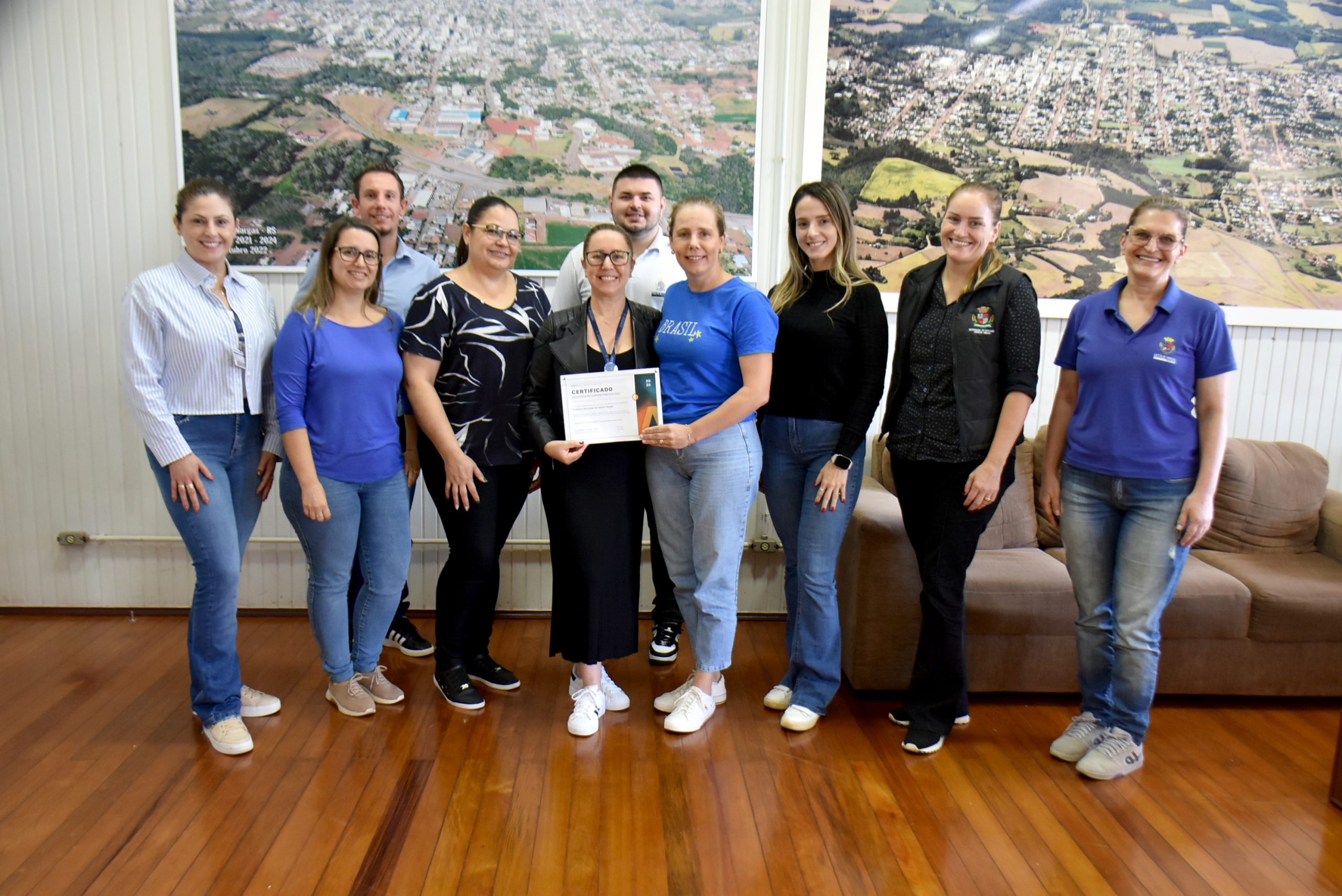 Getúlio Vargas mantém certificação nacional de excelência em Compras Públicas referente a 2025
